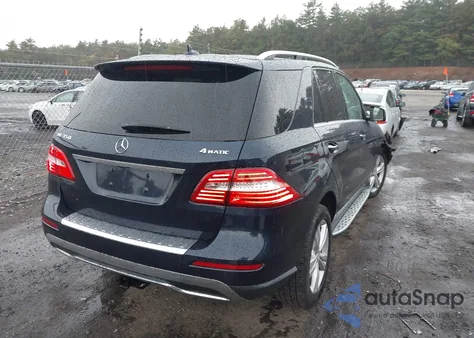 2014 Mercedes-Benz Ml 350 4Matic из США, поврежденный, VIN 4JGDA5HB8EA341905
